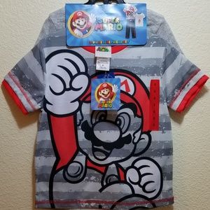 Super Mario  3 piece pajama set